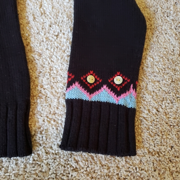 Northern Isles Fair Isles Zip Up Mock Neck Sweater - Picture 5 of 8